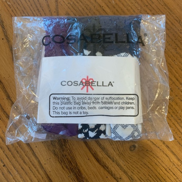 COSABELLA 3pk‎ Plus Size Never Say Never Cotton and Lace Thong Panties - Picture 5 of 9